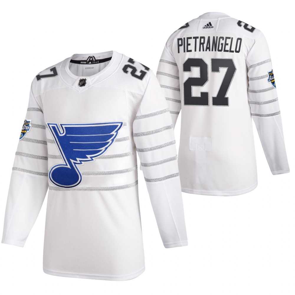 Blues 27 Alex Pietrangelo White 2020 NHL All-Star Game Adidas Jersey,We sell and wholesale Blues 27 Alex Pietrangelo White 2020 NHL All-Star Game Adidas Jersey on line form chian!